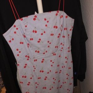 Urban outfitters cherry print dress